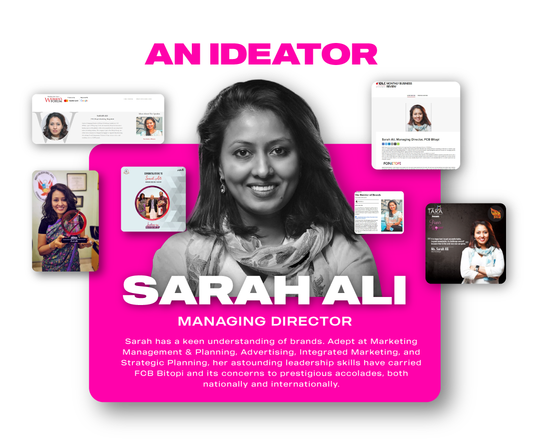Sarah Ali profile card